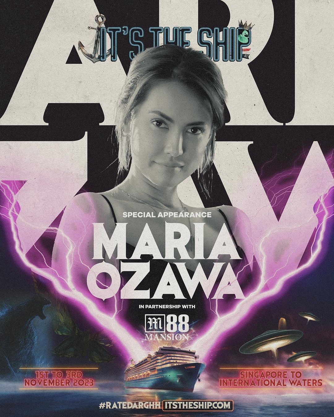 Bonus Berpersiar Dengan Maria Ozawa - M88 Promo Terbaru